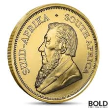 2024 1/2 oz South African Krugerrand Gold Coin (BU)