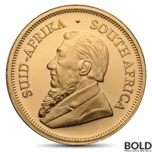 2024 1/4 oz South African Krugerrand Gold Coin (BU)