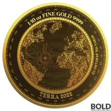 2022 Gold Tokelau Terra 1/10 oz Prooflike
