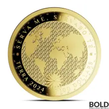 2024 1 oz Tokelau Terra Gold Coin (Prooflike)