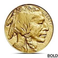 2024 1 oz America Buffalo MS70 CAC Gold Coin (First Delivery)