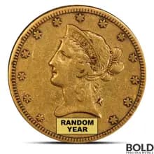 $10 Liberty Gold Eagle Coin (VF)