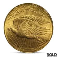 $20 Saint Gaudens Gold Coin (MS65, NGC or PCGS)