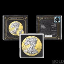 2021 Space Gold American Silver Eagle - 1 oz
