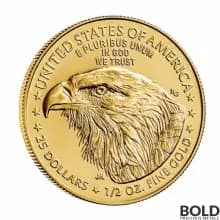 2023 American Gold Eagle 1/2 oz BU