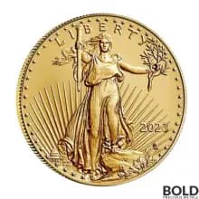 2023 American Gold Eagle 1/4 oz BU