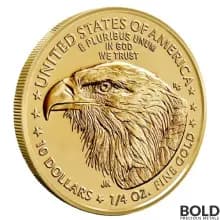 2024 1/4 oz American Gold Eagle Tube (40 Coins, BU)