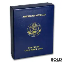 Random Year 1 oz America Buffalo Gold Proof Coin (Original Mint Box)