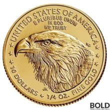 2022 American Gold Eagle 1/4 oz BU
