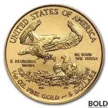 2018 Gold American Eagle - 1/10 oz