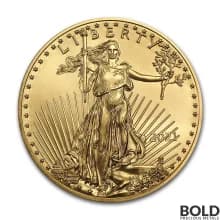 2021 American Gold Eagle 1/2 oz BU (Type 1)