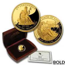 2008-W Gold Van Buren's Liberty Proof - 1/2 oz