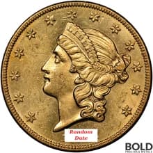 $20 Liberty Double Eagle Gold Coin (AU)