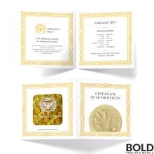 2019 Germania Gold Oak Leaf BU Round - 1 oz