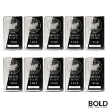 1 Kilo Sunshine Silver Bar - Lot of 10