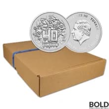 Box of 100 - 2024 1 oz Teenage Mutant Ninja Turtles 40th Anniversary Silver Coin (BU)