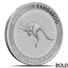 2024 1 oz Perth Kangaroo Platinum Coin (BU)