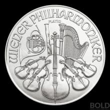 2022 Austria Philharmonic 1 oz Platinum BU