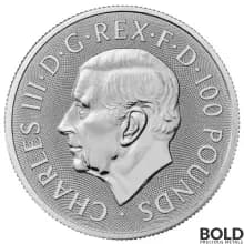 2023 Platinum 1 oz Great Britain Tudor Beasts: Bull of Clarence BU Coin