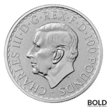 2023 Platinum 1 oz Royal Mint Britannia King Charles III BU