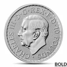 2024 1/10 oz Great Britain Britannia Platinum Coin (BU)