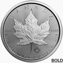 2016 Platinum Canadian Maple Leaf - 1 oz