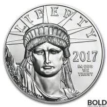 2017 Platinum American Eagle - 1 oz