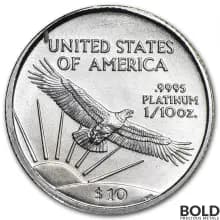 Platinum American Eagle *Random Date* - 1/10 oz