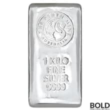 Silver 1 Kilo Perth Mint Bar *Design Our Choice