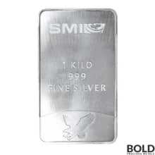 1 Kilo Sunshine Mercury Silver Bar