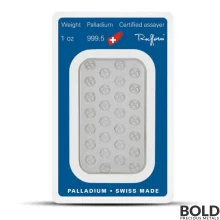 1 oz Heraeus Palladium Bar