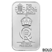 Silver 1 oz Great Britain Royal Celebration Bar