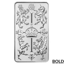 Silver 1 oz Great Britain Royal Celebration Bar