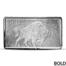 10 oz Liberty Trade Buffalo Silver Bar