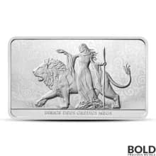 2024 100 oz British Una and Lion Silver Bar