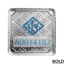 Silver 25x1 Gram Geiger Edelmetalle Square Multicard Bar (Capsule)