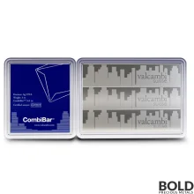 3 oz Valcambi Skyline Silver CombiBar (3 x 1 oz)