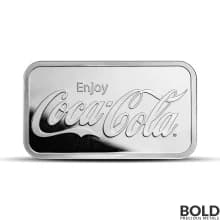 5 oz Coca Cola Silver Bar