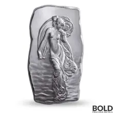 Silver 1 Kilo Argentia Woman on Water UHR Bar