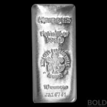 Silver 10 oz Heraeus Bar