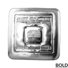 Silver 1 Kilo Geiger Edelmetalle Cast Bar