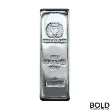 Silver 100 oz Germania Cast Bar