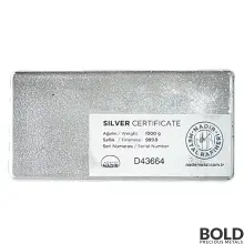 Silver 1 Kilo Nadir Bar