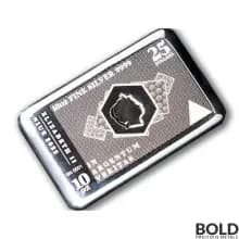 2022 Silver 10 oz Pressburg SilverNote Bar