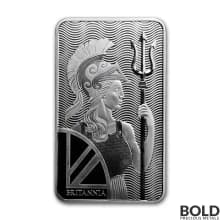 Silver 100 oz Britannia Bar