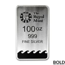 Silver 100 oz Britannia Bar