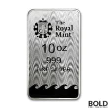 Silver 10 oz Britannia Bar