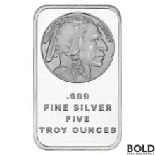 Silver 5 oz Random Bar (our choice)