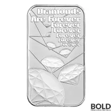James Bond: Diamonds are Forever 1 oz Silver Bar