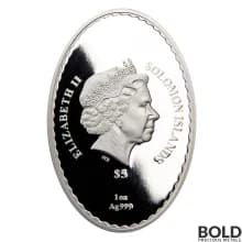 2022 Solomon Islands Matryoshka Doll: Father Frost 1 oz Silver Proof-Impaired